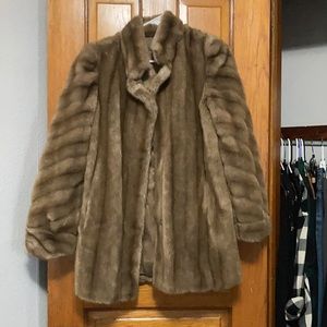 Vintage faux fur coat